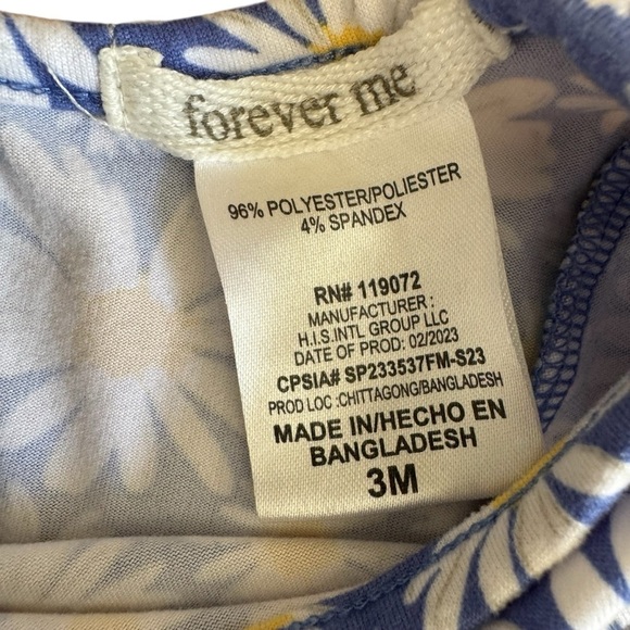 Bundle Baby Girl Size 3M Set 6PC Lot Bubble Romper Dresses Floral - Picture 5 of 11